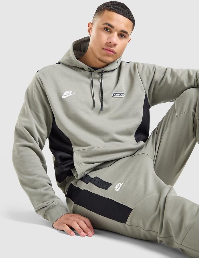 Nike Air Max Fleece Overhead Hoodie Groen- Heren Groen