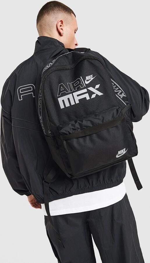 Nike Air Max Graphic Backpack Zwart- Dames Zwart