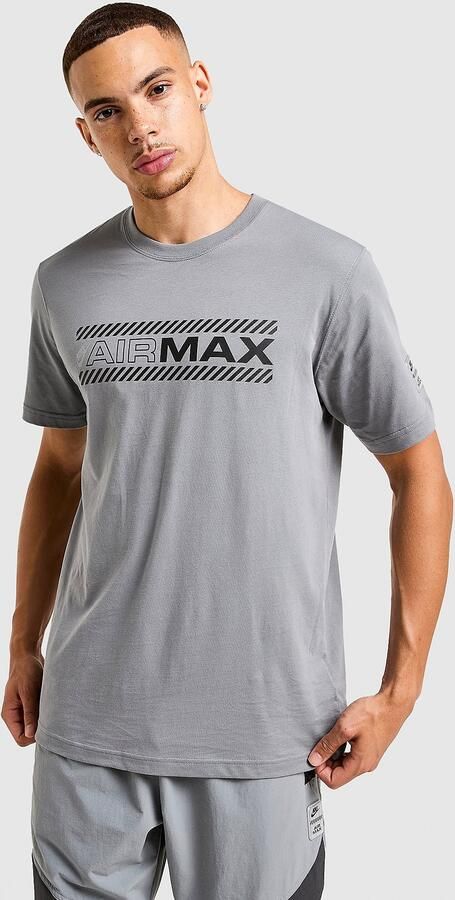 Nike Air Max T-Shirt Grijs- Heren Grijs