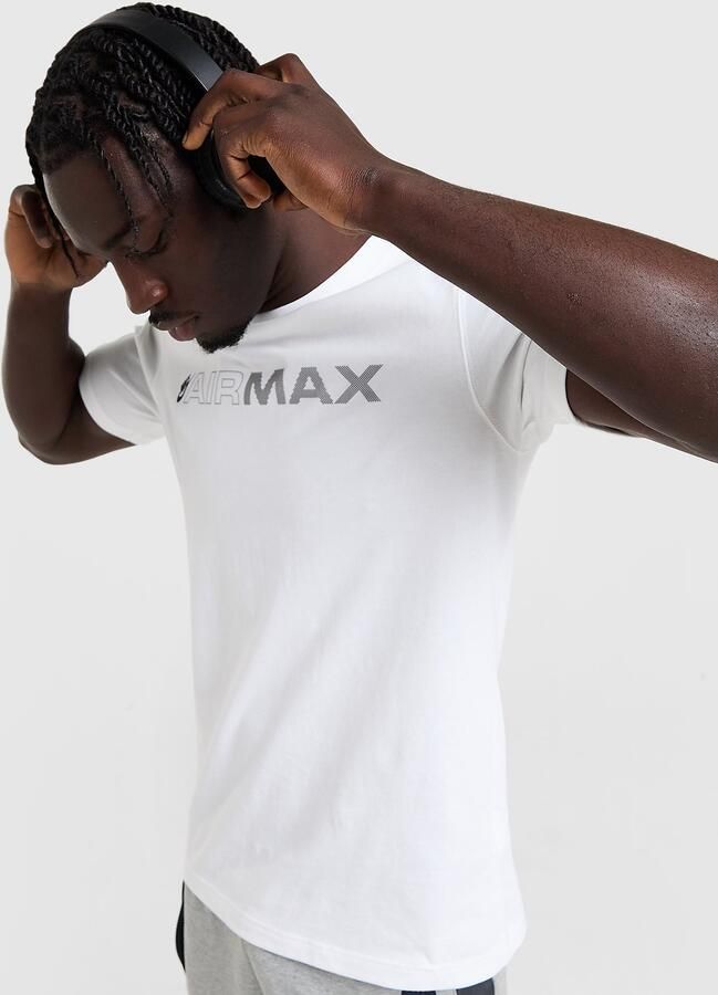 Nike Air Max T-Shirt Wit- Heren Wit