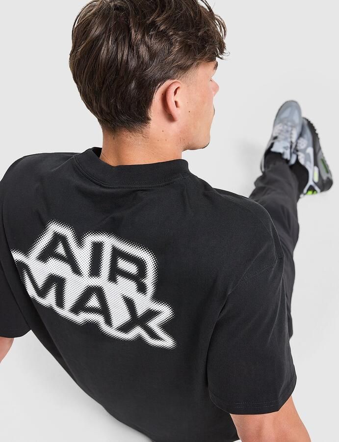 Nike Air Max T-Shirt Zwart- Heren Zwart