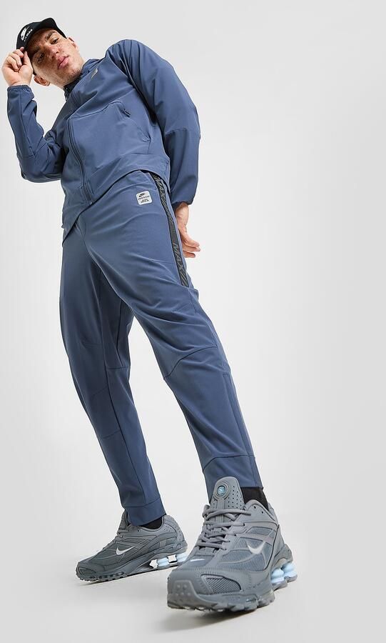 Nike Air Max Tape Track Pants Blauw- Heren Blauw