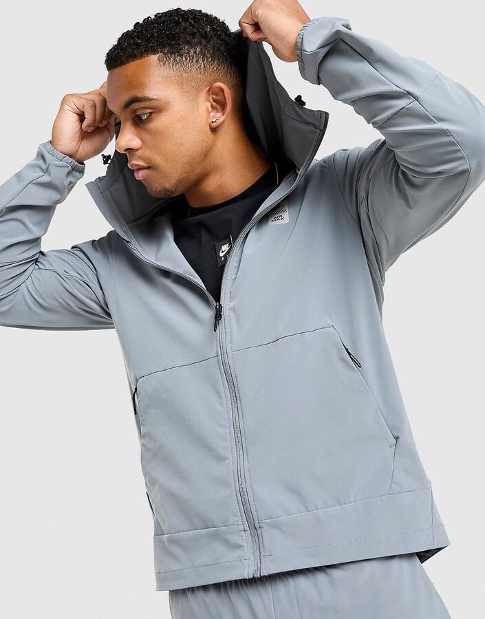 Nike Air Max Tape Woven Jacket Grijs- Heren Grijs