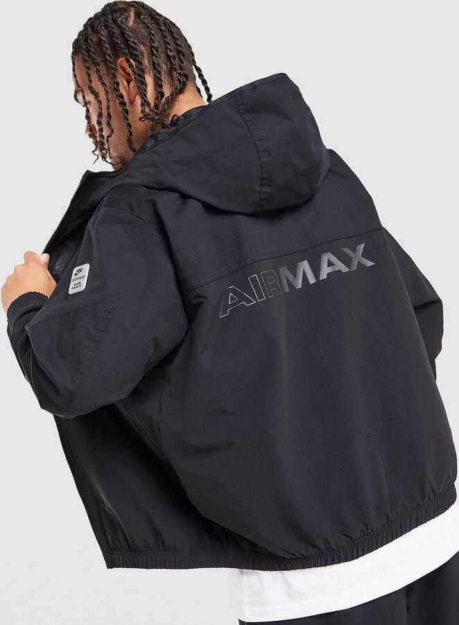 Nike Air Max Woven Jacket Zwart- Heren Zwart