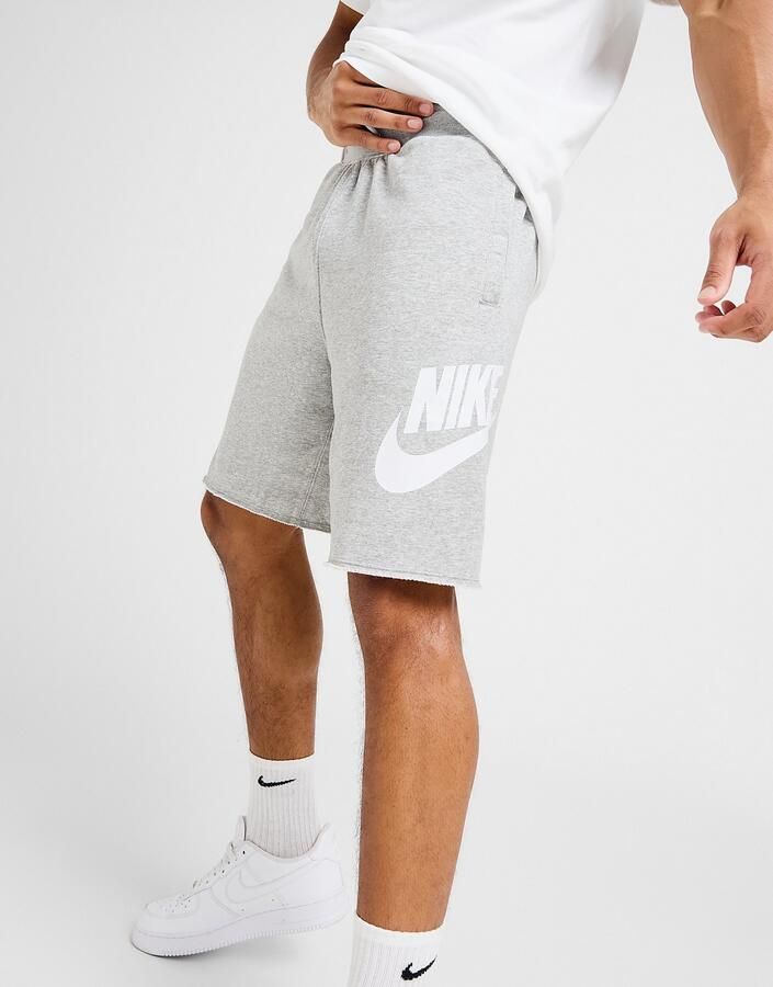 Nike Alumni Herenshorts van sweatstof Club Grijs- Heren Grijs