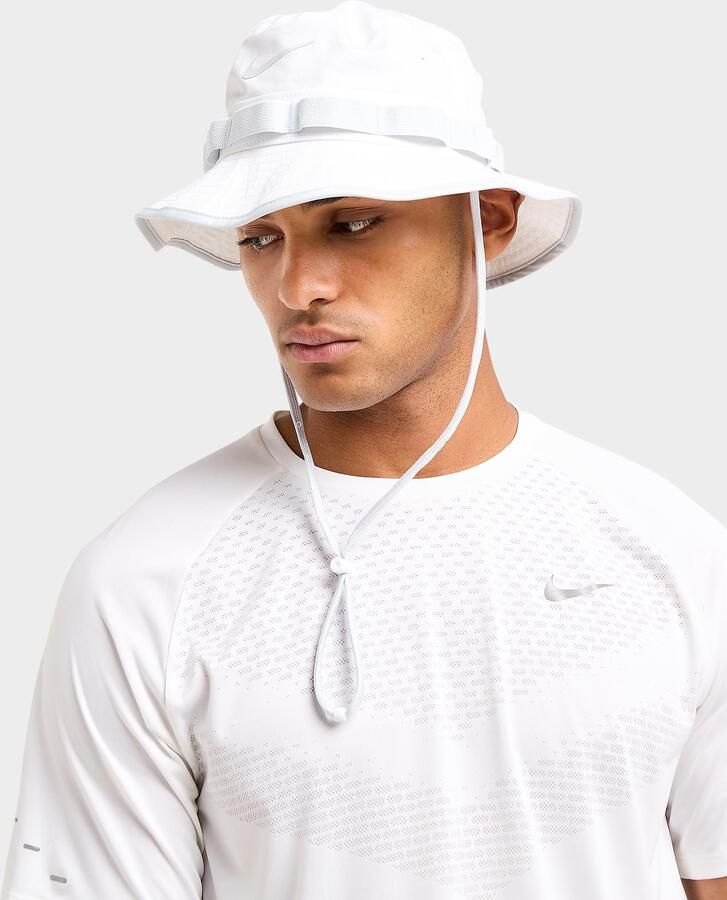 Nike Apex Dri-FIT Bucket Hat Wit- Dames Wit