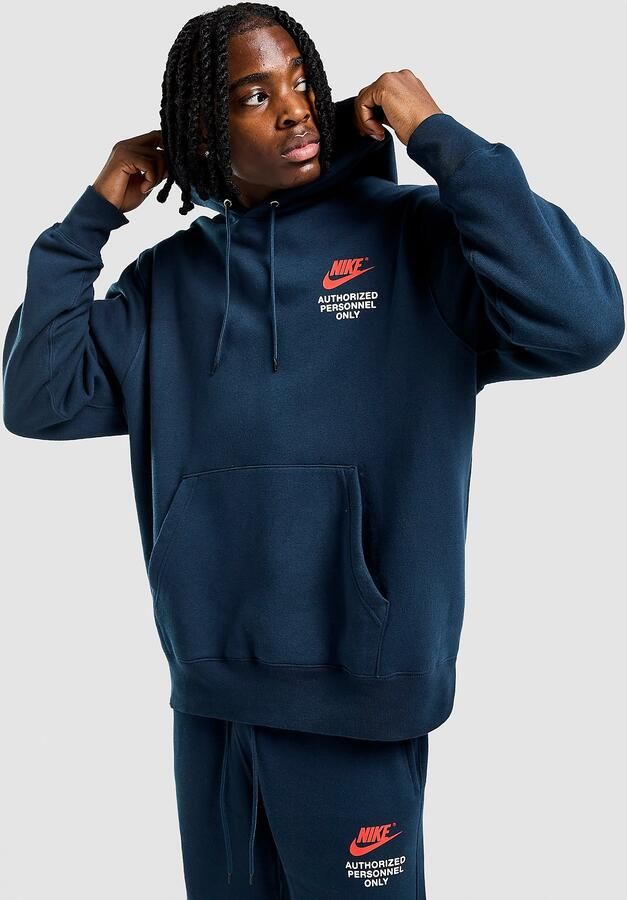 Nike Authorised Hoodie Blauw- Heren Blauw