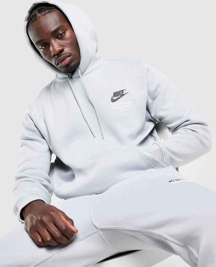 Nike Authorised Hoodie Grijs- Heren Grijs