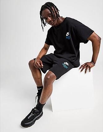 Nike Sportswear Athletic French-Terry Shorts Men Sportshorts zwart Maat XL Kleding