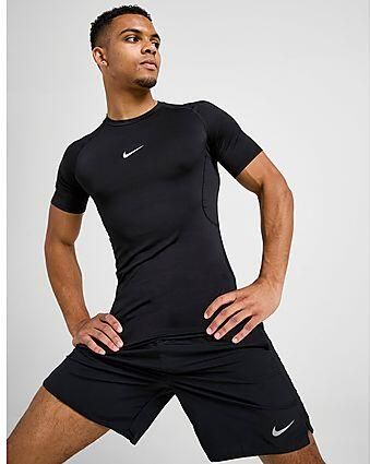 Nike Baselayer T-Shirt Black- Heren Black