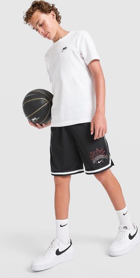 Nike Basketball Reversible Shorts Junior Zwart Kind Zwart