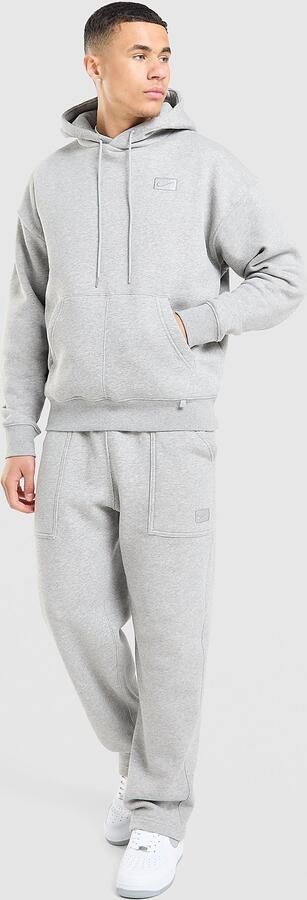 Nike Herenbroek van fleece met open zoom Sportswear Grijs- Heren Grijs