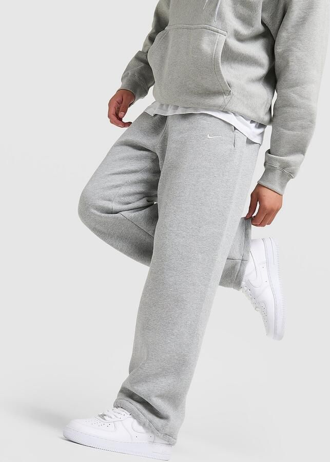 Nike Bungeebroek voor heren Solo fleece Grijs- Heren Grijs
