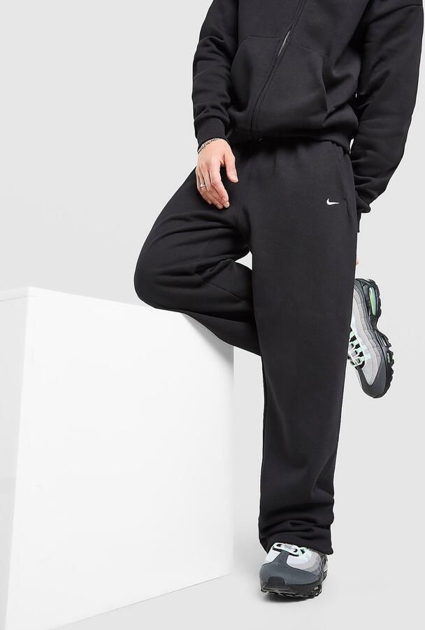 Nike Bungeebroek voor heren Solo fleece Zwart- Heren Zwart