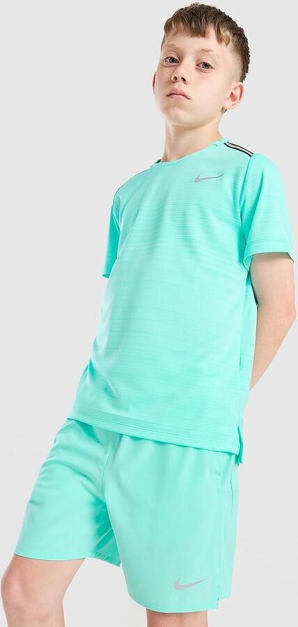 Nike Challenger Shorts Junior Groen Kind Groen