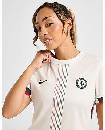 Nike Chelsea FC 2025 26 Away Shirt Dames Green- Dames Green