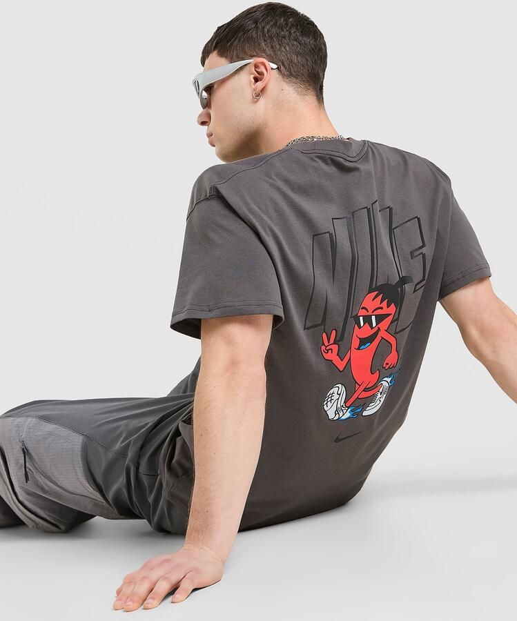 Nike Chilli T-Shirt Grijs- Heren Grijs