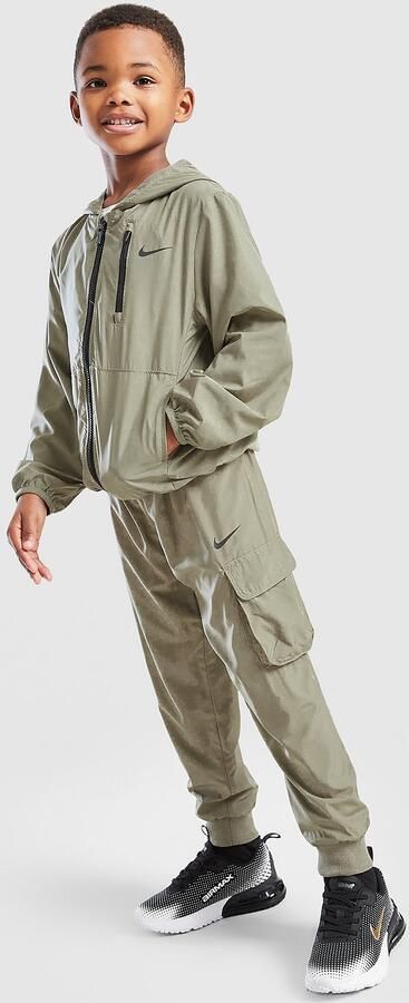 Nike City Utility Tracksuit Children Groen Kind Groen