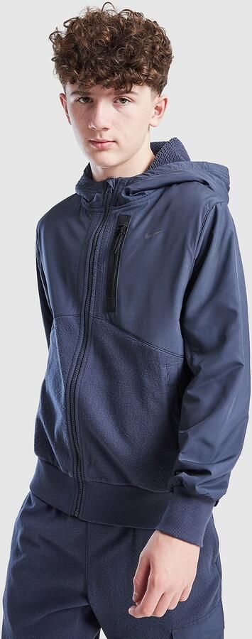 Nike City Utility Winterized Hoodie Junior Blauw Kind Blauw