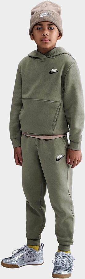 Nike Club Fleece Dual Hoodie Junior Groen