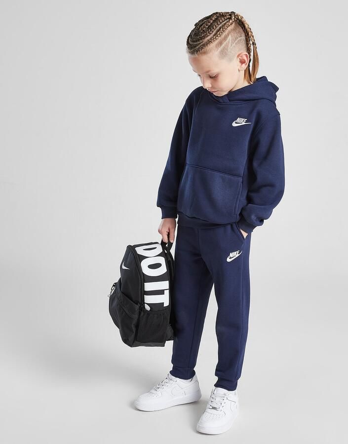 Nike Club Fleece Overhead Hoodie Children Blauw