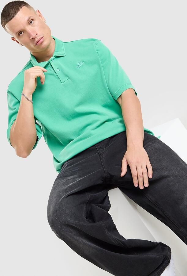Nike Club Jersey Polo Shirt Groen- Heren Groen