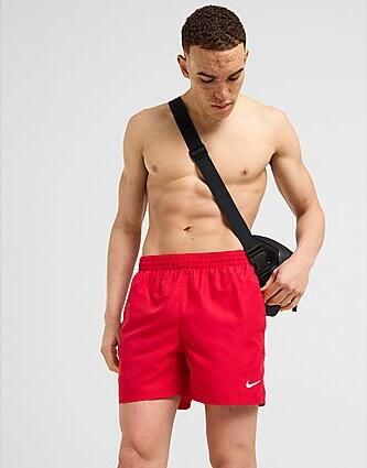 Nike Core 5'' Swim Shorts Red- Heren Red