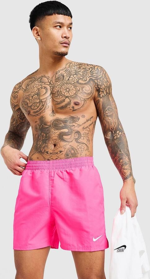 Nike Core Swim Shorts Roze- Heren Roze