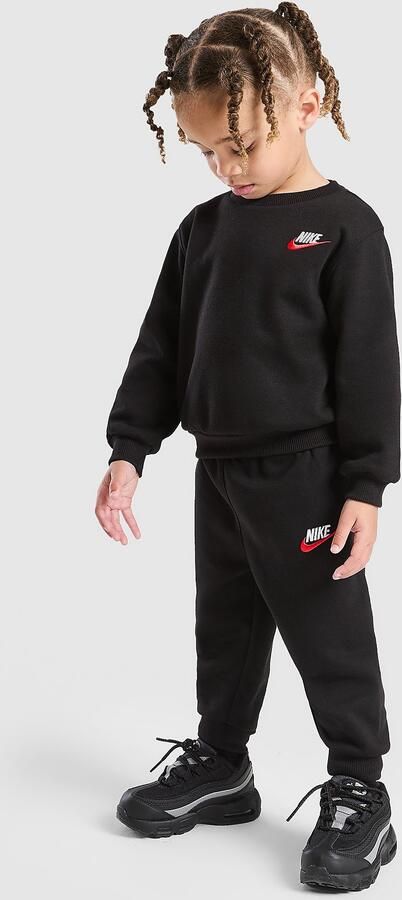 Nike Crew Tracksuit Infant Zwart Kind Zwart