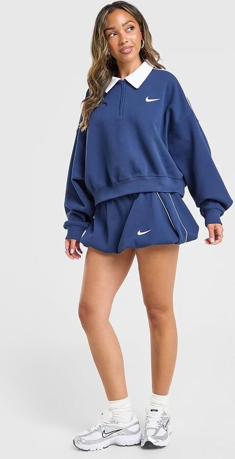Nike Disrupt 1 4 Zip Sweatshirt Blauw- Dames Blauw