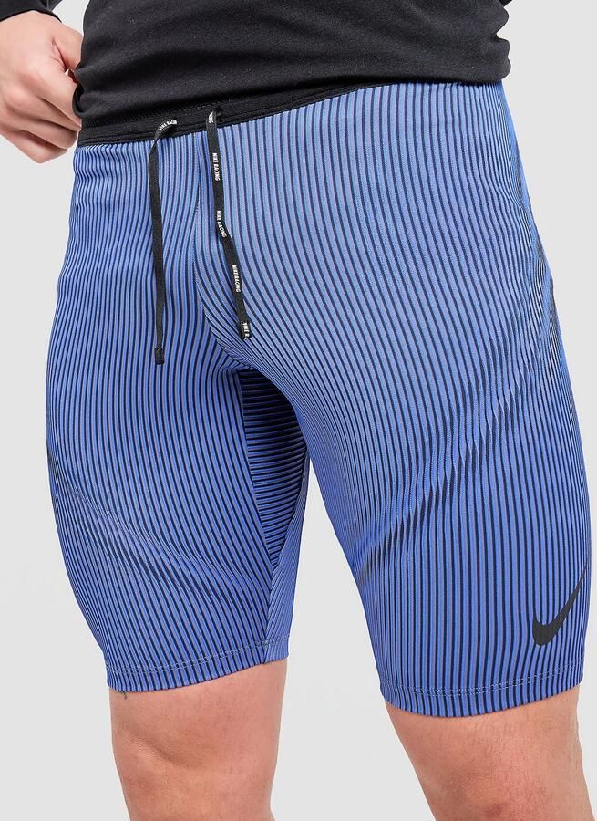 Nike Dri-FIT ADV halflange hardlooptights voor heren AeroSwift Blauw- Heren Blauw