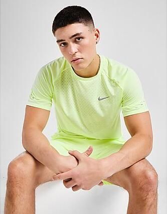 Nike Dri-FIT ADV hardlooptop met korte mouwen voor heren Stride Barely Volt- Heren Barely Volt