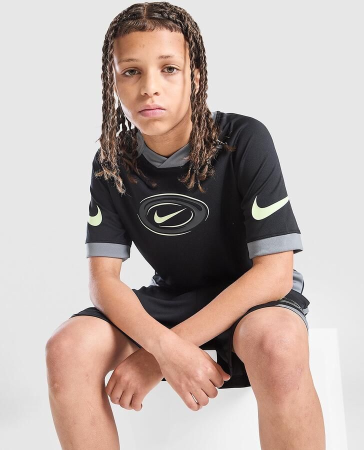 Nike Dri-FIT Football T-Shirt Junior Zwart