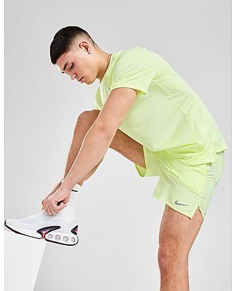 Nike Dri-FIT Hardloopshorts met binnenbroek voor heren (18 cm) Stride Barely Volt- Heren Barely Volt