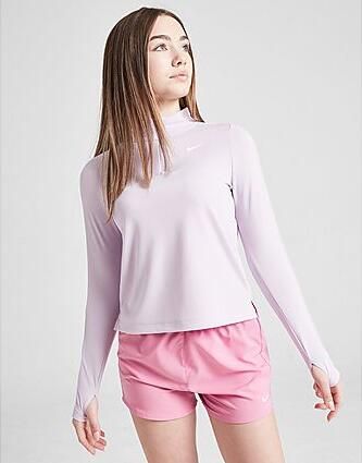 Nike Dri-FIT stop met lange mouwen en korte rits Doll