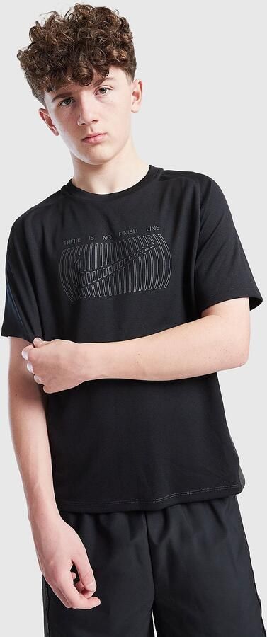 Nike Dri-FIT Multi Graphic T-Shirt Junior Zwart Kind Zwart