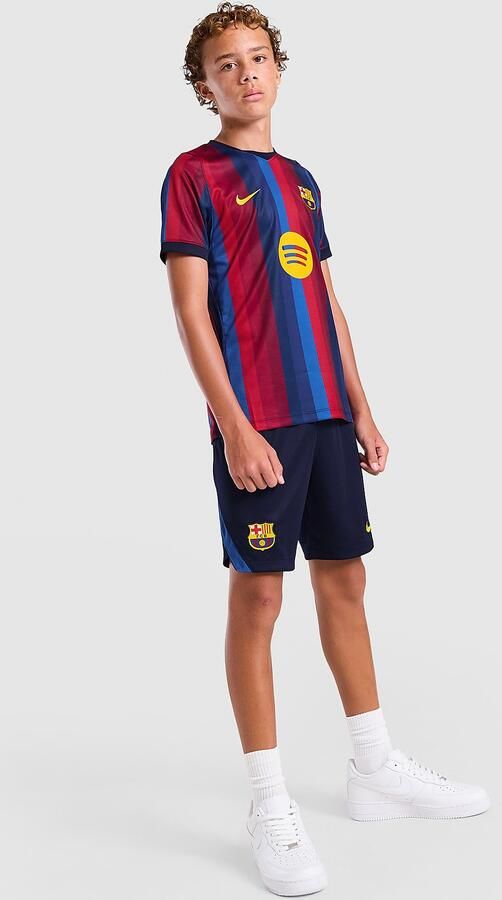 Nike Dri-FIT replicavoetbalshorts voor kids FC Barcelona 2026 27 Stadium Thuis Blauw Kind Blauw