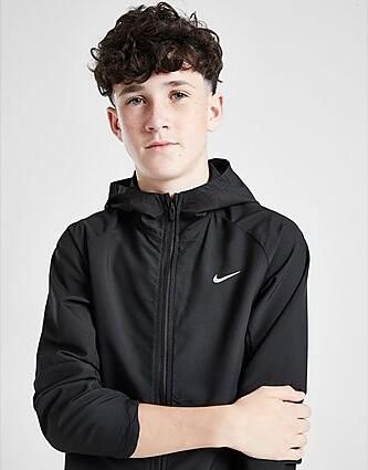 Nike Dri-FIT trainingsjack met uv-bescherming voor kids Black - Foto 4