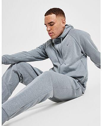 Nike Dri-FIT UV performancehoodie met rits over de hele lengte voor heren Primary Fleece Cool Grey- Heren Cool Grey - Foto 13