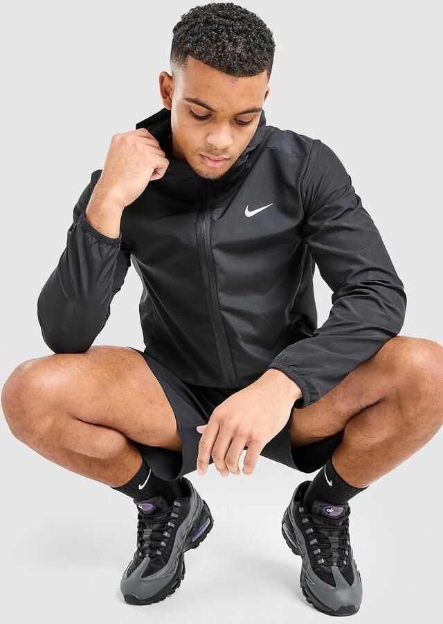 Nike Dri-FIT veelzijdig herenjack met capuchon Form Zwart- Heren Zwart - Foto 3