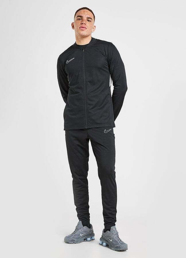 Nike Dri-FIT voetbaltrainingspak voor heren Academy Zwart- Heren Zwart