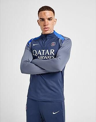 Nike Dri-FIT voetbaltrainingstop voor heren Paris Saint-Germain Strike Midnight Navy- Heren Midnight Navy