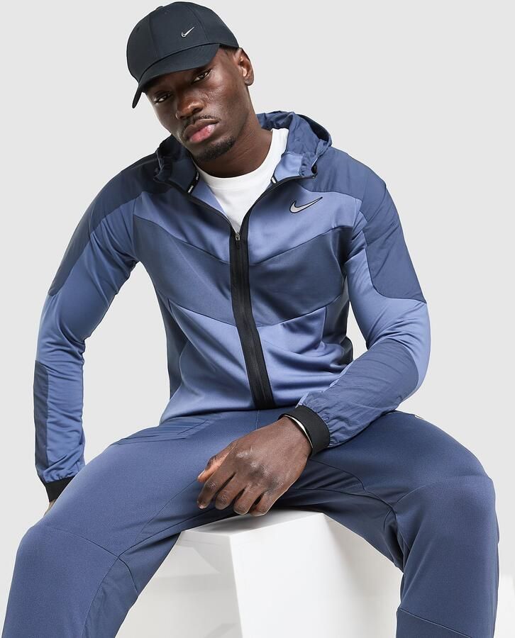 Nike Element Full Zip Jacket Blauw- Heren Blauw