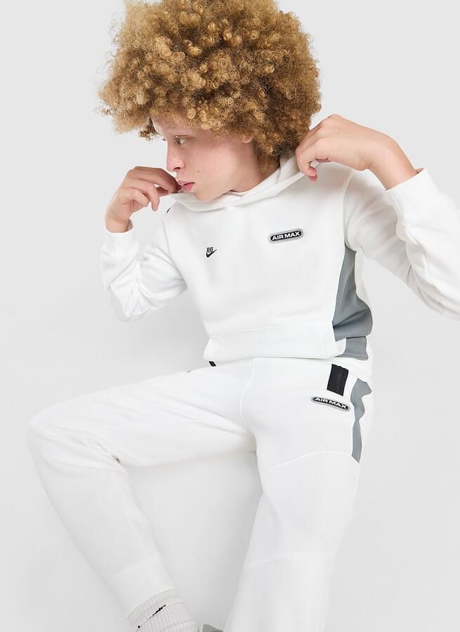 Nike Fleecehoodie voor Sportswear Air Max Wit Kind Wit