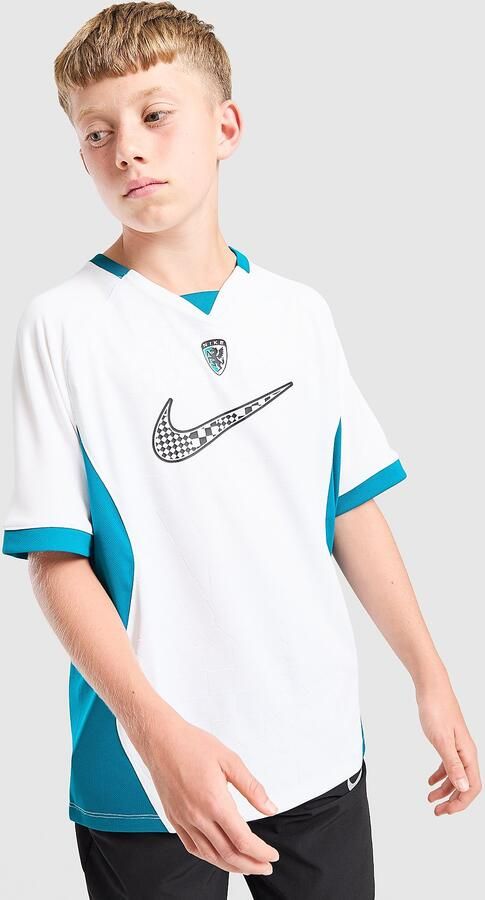 Nike Football Graphic T-Shirt Junior Wit Kind Wit