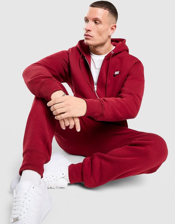 Nike Foundation Full Zip Hoodie Rood- Heren Rood