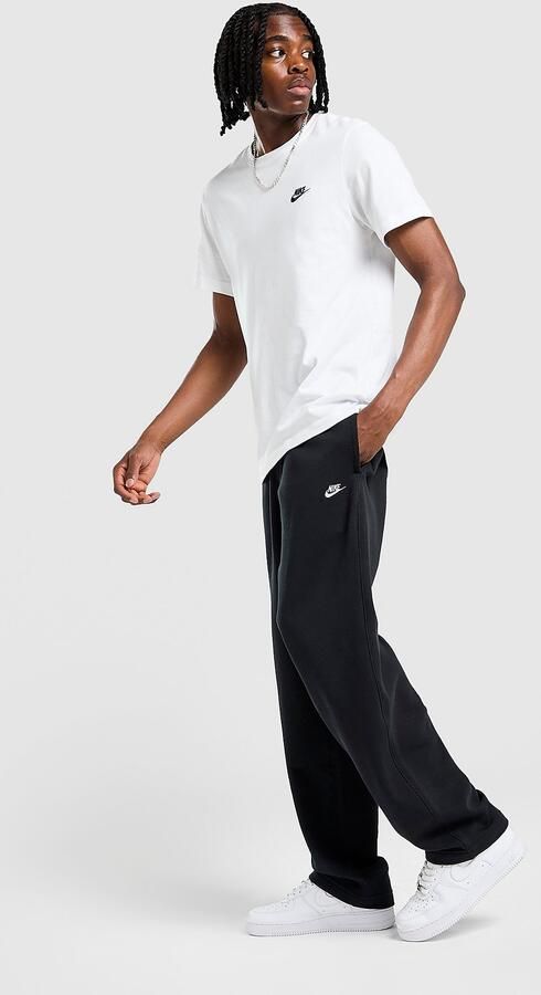 Nike Club Open-Hem Fleece Pants Men Trainingsbroeken zwart Maat XL Kleding - Foto 4