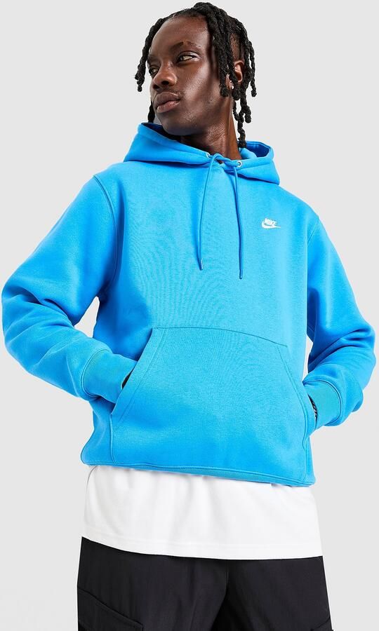 Nike Foundation Overhead Hoodie Heren Blauw- Heren Blauw