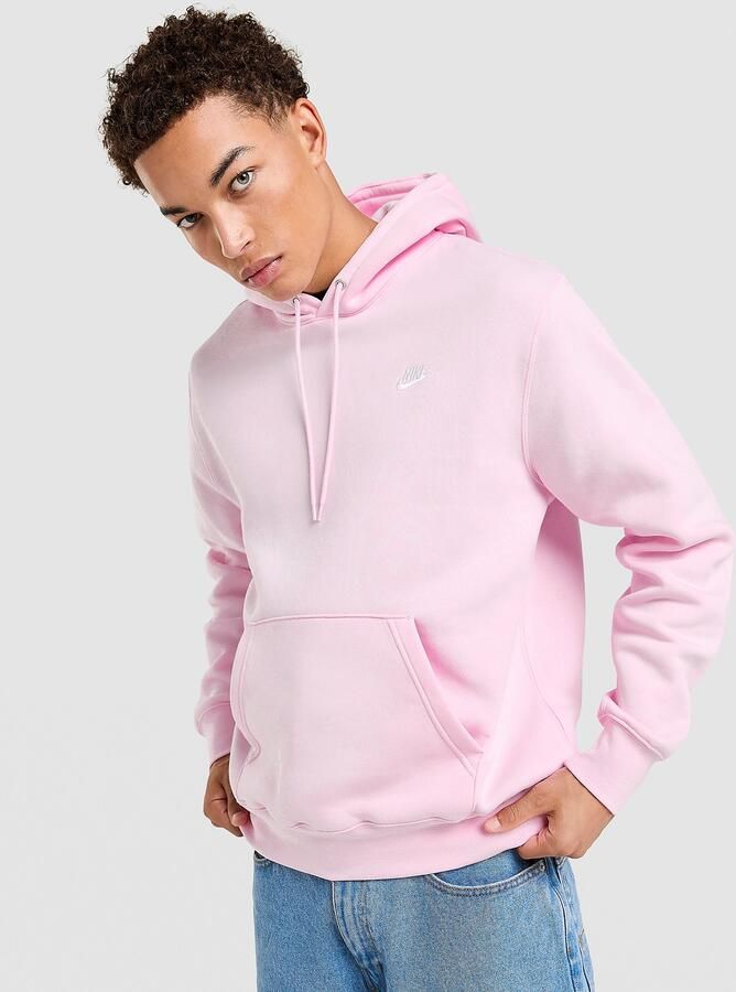 Nike Foundation Overhead Hoodie Heren Roze- Heren Roze