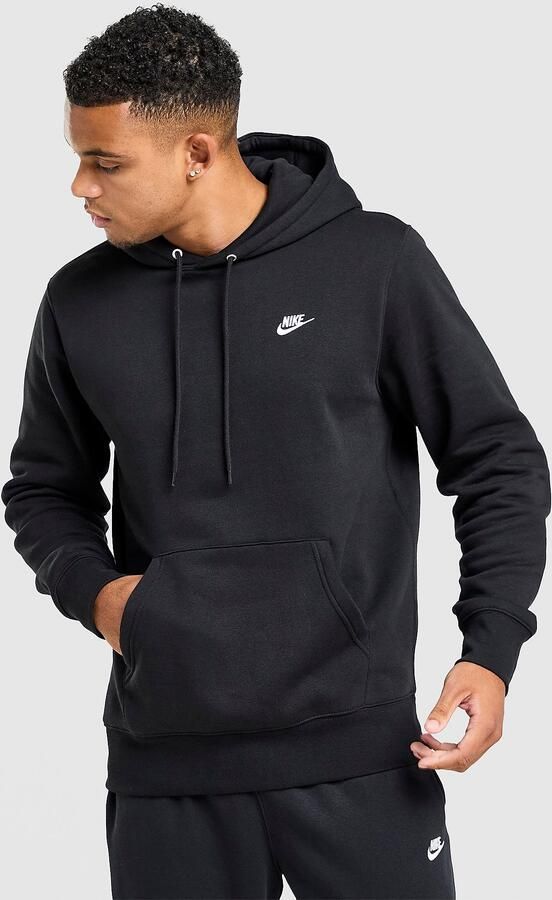 Nike Club Basketball Pulloveer Hoodie Men Hoodies & Sweaters zwart Maat XXL Kleding - Foto 4